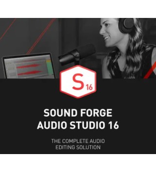 SOUND FORGE Audio Studio 16 Digital Download Key EUROPE